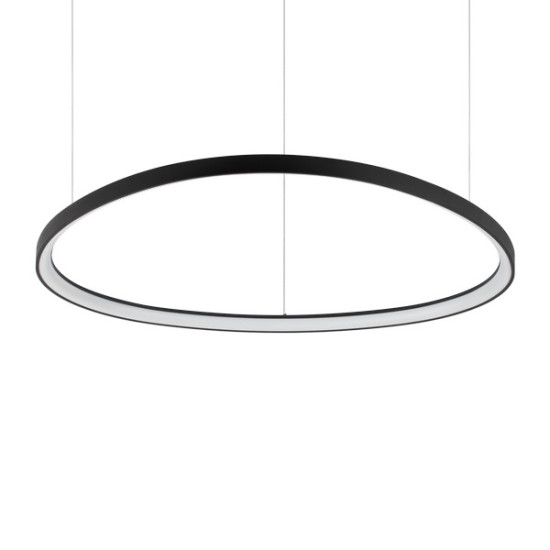 Ideal Lux Gemini fekete LED függesztett lámpa (IDE-341620) LED 1 izzós IP20