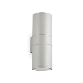 Ideal Lux Gun szürke kültéri fali lámpa (IDE-163604) E27 2 izzós IP54