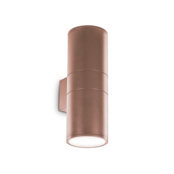 Ideal Lux Gun kávé kültéri fali lámpa (IDE-163611) E27 2 izzós IP54