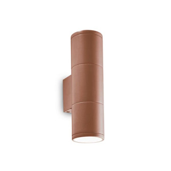Ideal Lux Gun kávé kültéri fali lámpa (IDE-163635) GU10 1 izzós IP44
