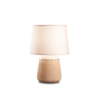 Ideal Lux Kali fehér-barna asztali lámpa (IDE-245331) E14  1 izzós IP20