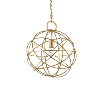 Ideal Lux Konse arany függesztett lámpa (IDE-155968) E27 1 izzós IP20