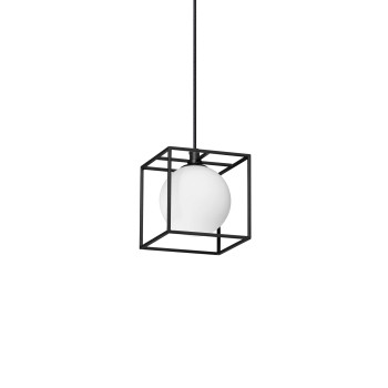 Ideal Lux Lingotto fekete-fehér függesztett lámpa (IDE-327839) G9 1 izzós IP20