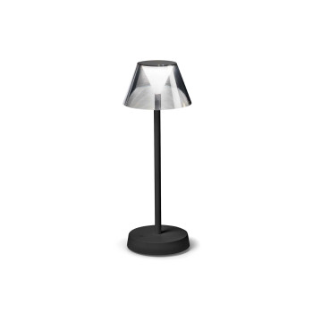 Ideal Lux Lolita fekete LED kültéri asztali lámpa (IDE-286716) LED 1 izzós IP54