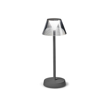 Ideal Lux Lolita szürke LED kültéri asztali lámpa (IDE-286730) LED 1 izzós IP54