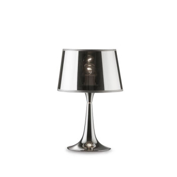 Ideal Lux London króm asztali lámpa (IDE-032368) E27 1 izzós IP20