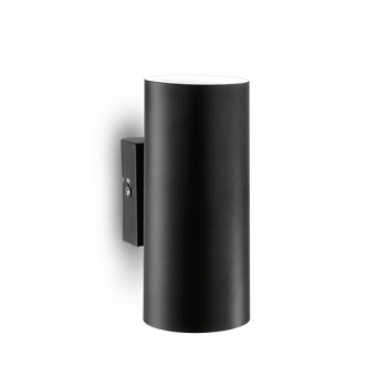 Ideal Lux Look fekete fali lámpa (IDE-095998) GU10 2 izzós IP20
