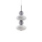 Ideal Lux Lumiere fekete-fehér LED függesztett lámpa (IDE-314167) LED 1 izzós IP20