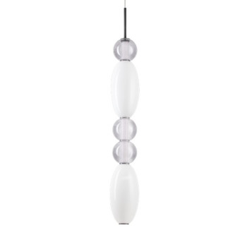 Ideal Lux Lumiere fekete-fehér LED függesztett lámpa (IDE-314174) LED 1 izzós IP20