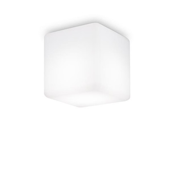Ideal Lux Luna fehér kültéri mennyezeti lámpa/fali lámpa (IDE-213194) E27 1 izzós IP44