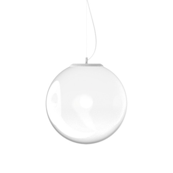 Ideal Lux Mapa Clear fehér-króm függesztett lámpa (IDE-346618) E27 1 izzós IP20