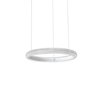 Ideal Lux Miracle fehér LED függesztett lámpa (IDE-325804) LED 1 izzós IP20