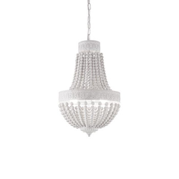 Ideal Lux Monet matt fehér függesztett lámpa (IDE-162737) E14 5 égős IP20
