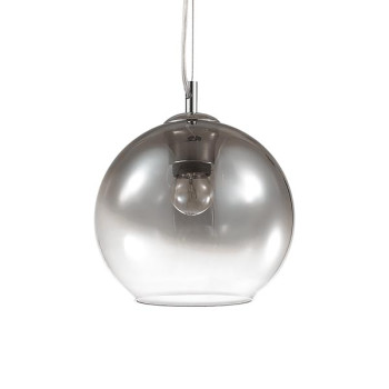 Ideal Lux Nemo halvány króm függesztett lámpa (IDE-149585) E27 1 égős IP20