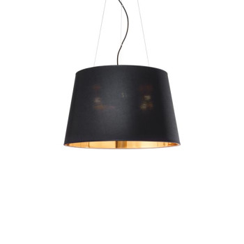 Ideal Lux Nordik fekete-arany függesztett lámpa (IDE-161648) E27 4 égős IP20