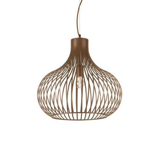Ideal Lux Onion barna függesztett lámpa (IDE-205304) E27 1 izzós IP20