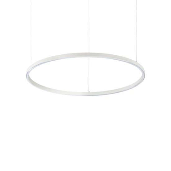 Ideal Lux Oracle Slim Round fehér LED függesztett lámpa (IDE-304403) LED 1 izzós IP20
