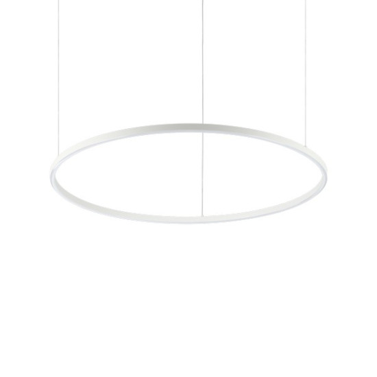 Ideal Lux Oracle Slim Round fehér LED függesztett lámpa (IDE-342139) LED 1 izzós IP20