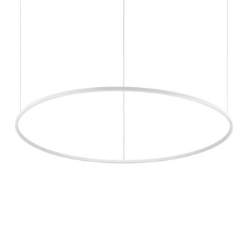 Ideal Lux Oracle Slim Round fehér LED függesztett lámpa (IDE-342191) LED 1 izzós IP20