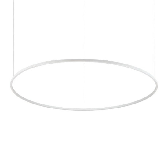 Ideal Lux Oracle Slim Round fehér LED függesztett lámpa (IDE-342191) LED 1 izzós IP20