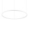 Ideal Lux Oracle Slim Round fehér LED függesztett lámpa (IDE-342191) LED 1 izzós IP20
