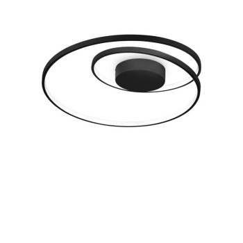 Ideal Lux Oz fekete LED mennyezeti lámpa (IDE-304526) LED 1 égős IP20