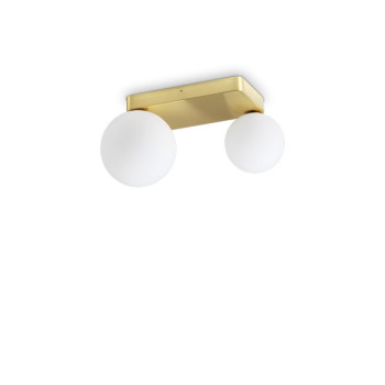 Ideal Lux Penta sárgaréz-fehér mennyezeti lámpa (IDE-314815) G9 2 izzós IP20