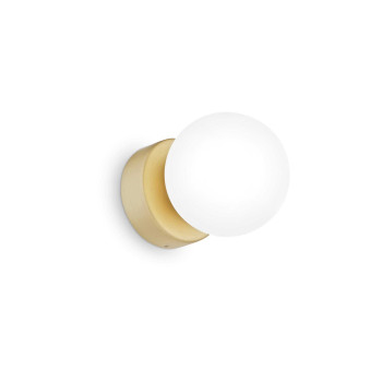 Ideal Lux Perlage sárgaréz-fehér fali lámpa (IDE-292410) G9 1 izzós IP20