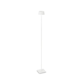 Ideal Lux Pure fehér LED kültéri asztali lámpa (IDE-311708) LED 1 izzós IP54