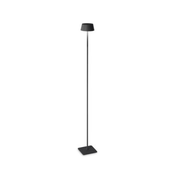 Ideal Lux Pure fekete LED kültéri asztali lámpa (IDE-328515) LED 1 izzós IP54