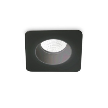 Ideal Lux Room-65 fekete LED beépíthető lámpa (IDE-252056) LED 1 izzós IP20