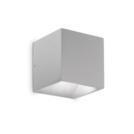 Ideal Lux Rubik szürke LED kültéri fali lámpa (IDE-326849) LED 1 izzós IP54
