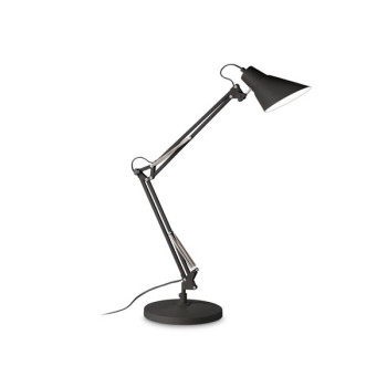 Ideal Lux Sally fekete asztali lámpa (IDE-265285) E27 1 izzós IP20