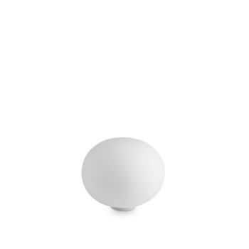 Ideal Lux Smarties króm-fehér asztali lámpa (IDE-327914) E27 1 izzós IP20