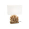Ideal Lux Snell fehér-barna asztali lámpa (IDE-201399) E27 1 izzós IP20