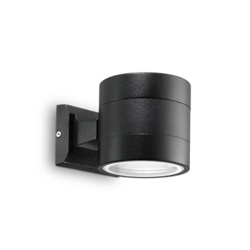 Ideal Lux Snif Round fekete kültéri fali lámpa (IDE-061450) G9 1 izzós IP54