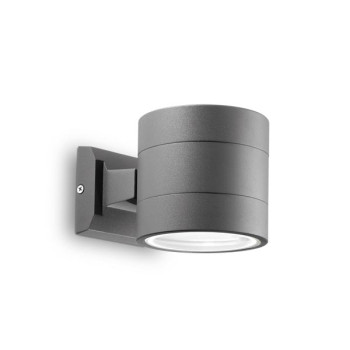 Ideal Lux Snif Round antracit kültéri fali lámpa (IDE-061467) G9 1 izzós IP54