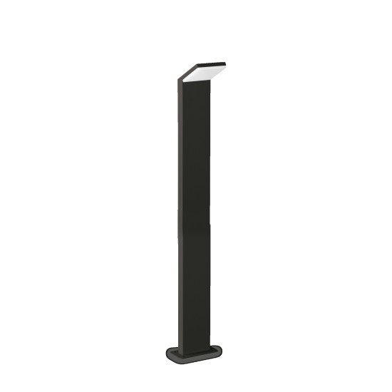 Ideal Lux Style fekete-fehér LED kültéri állólámpa (IDE-322230) LED 1 izzós IP54