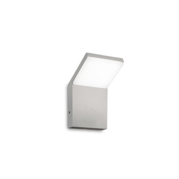 Ideal Lux Style szürke-fehér LED kültéri fali lámpa (IDE-322643) LED 1 izzós IP54