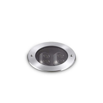 Ideal Lux Taurus fekete-átlátszó falba/talajba építhető LED kültéri lámpa (IDE-277011) LED 1 izzós IP67