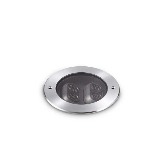 Ideal Lux Taurus fekete-átlátszó falba/talajba építhető LED kültéri lámpa (IDE-277011) LED 1 izzós IP67