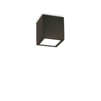 Ideal Lux Techo fekete-fehér kültéri mennyezeti lámpa (IDE-251578) GU10 1 izzós IP54