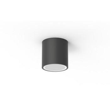 Ideal Lux Techo fekete-fehér kültéri mennyezeti lámpa (IDE-318141) GU10 1 izzós IP54