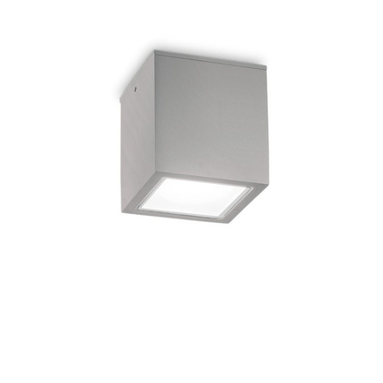 Ideal Lux Techo szürke-fehér kültéri mennyezeti lámpa (IDE-326887) GU10 1 izzós IP54