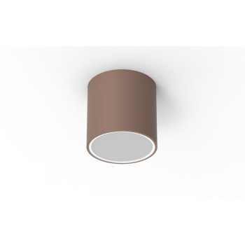 Ideal Lux Techo barna-fehér kültéri mennyezeti lámpa (IDE-342696) GU10 1 izzós IP54