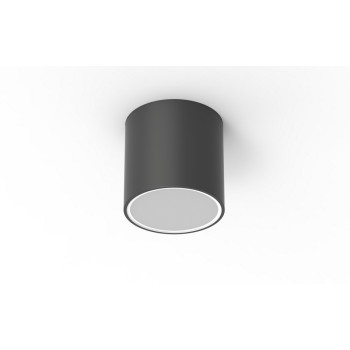 Ideal Lux Techo fekete-fehér kültéri mennyezeti lámpa (IDE-342719) GU10 1 izzós IP54