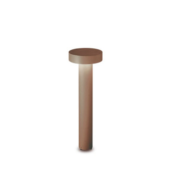 Ideal Lux Tesla barna kültéri állólámpa (IDE-316048) G9 4 izzós IP44