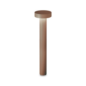 Ideal Lux Tesla barna kültéri állólámpa (IDE-326924) G9 4 izzós IP44