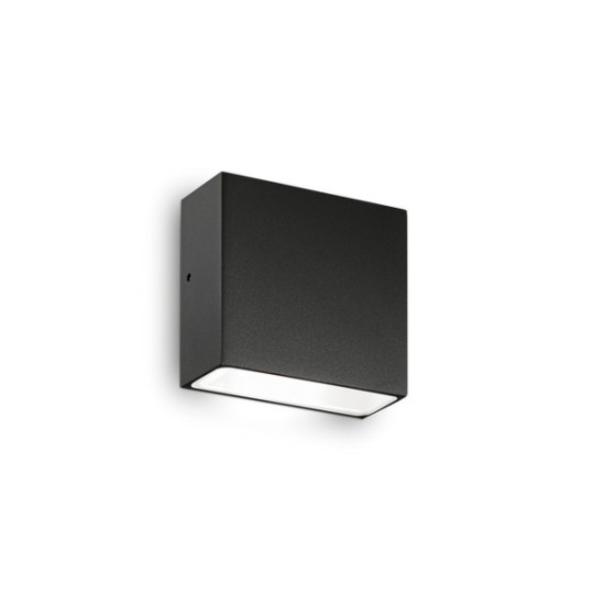 Ideal Lux Tetris-1 fekete kültéri fali lámpa (IDE-326955) G9 1 izzós IP44