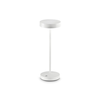 Ideal Lux Toffee fehér LED kültéri asztali lámpa (IDE-311715) LED 1 izzós IP54